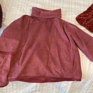 Nike fleece high neck pull over